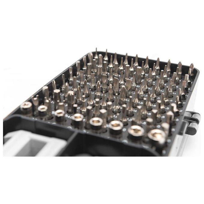 Digitus DA70361 Set Cacciaviti per Meccanica di Precisione 115 Pezzi
