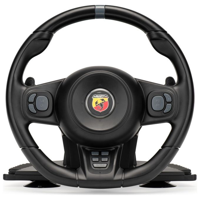 Platum Volante e Pedaliera Simulatore di Guida Abarth Multipiattafor