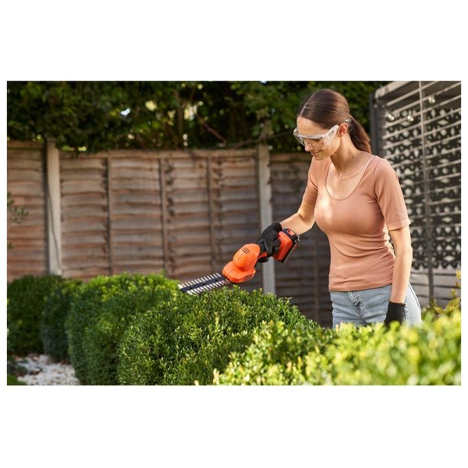 Black + Decker tagliasiepi e cesoia a batteria 18v bcss18d1 2 in 1