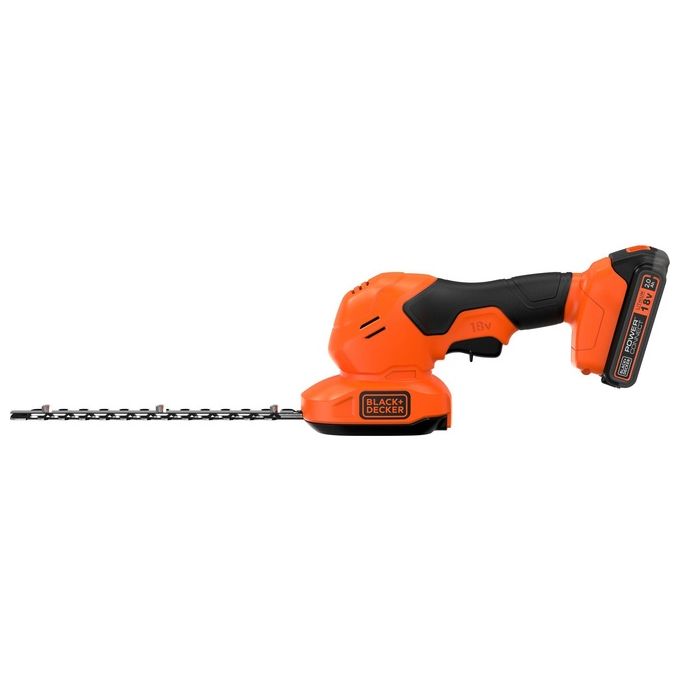 Black + Decker tagliasiepi e cesoia a batteria 18v bcss18d1 2 in 1