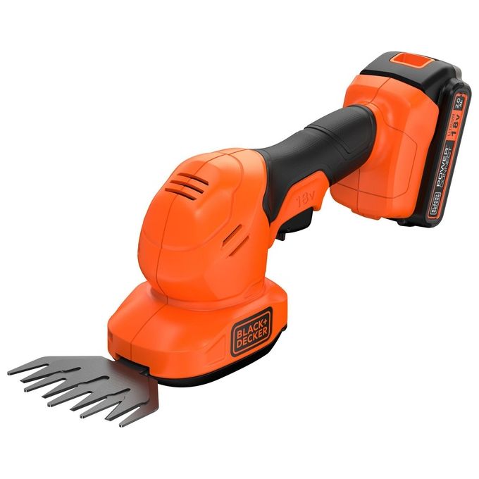 Black + Decker tagliasiepi e cesoia a batteria 18v bcss18d1 2 in 1