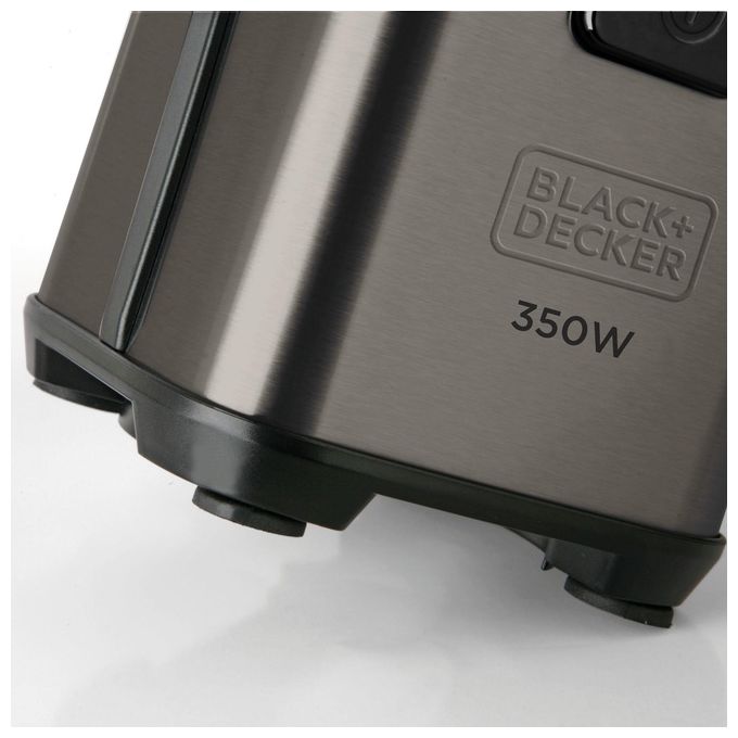 Black+Decker BXJBA350E Frullatore con Caraffa Portatile 300W