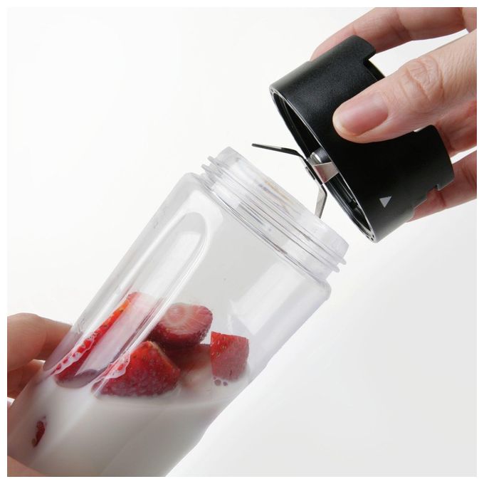 Black+Decker BXJBA350E Frullatore con Caraffa Portatile 300W