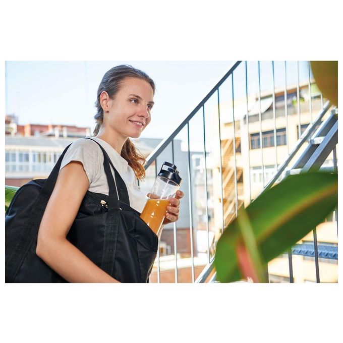 Black+Decker BXJBA350E Frullatore con Caraffa Portatile 300W