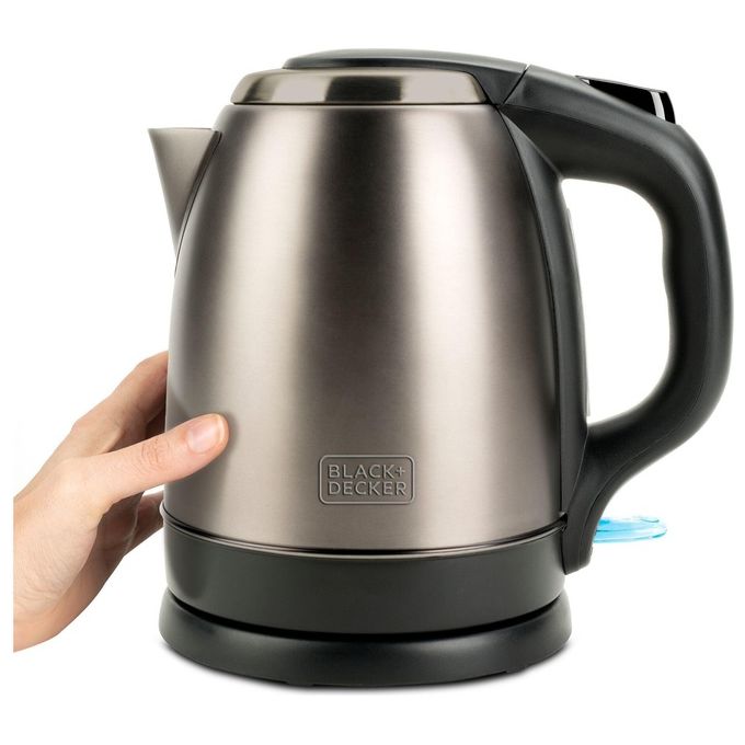 Black+Decker Bollitore Inox Capacita' 1.2 Litri 2200W