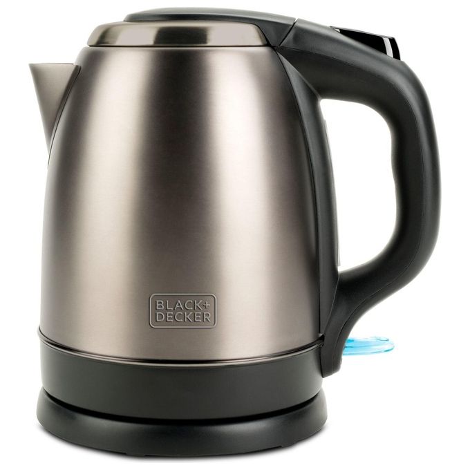 Black+Decker Bollitore Inox Capacita' 1.2 Litri 2200W