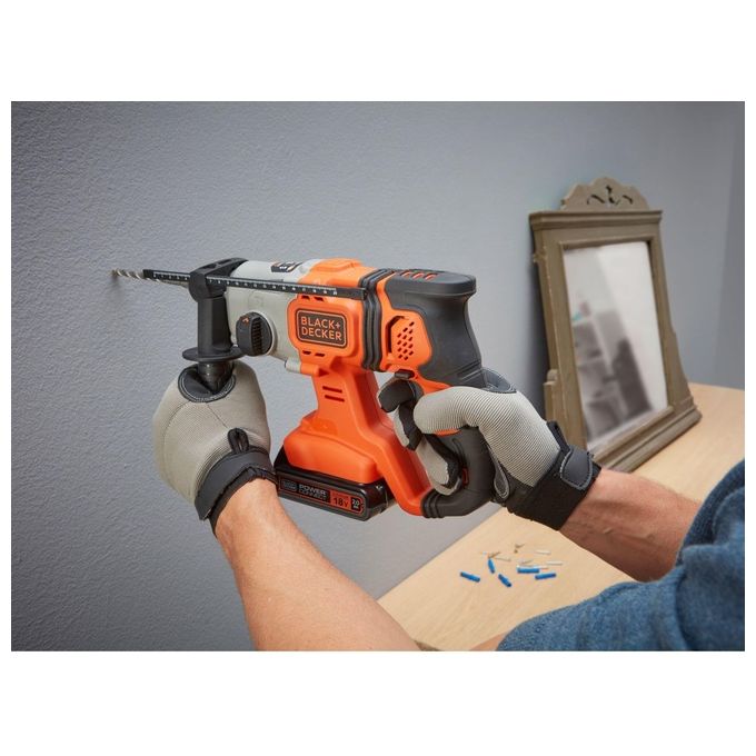 Black+Decker BCD900D1S Tassellatore 18V Sds