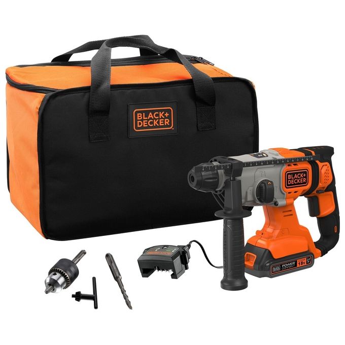 Black+Decker BCD900D1S Tassellatore 18V Sds