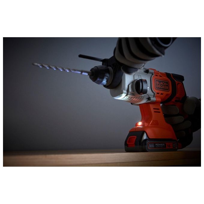 Black+Decker BCD900D1S Tassellatore 18V Sds