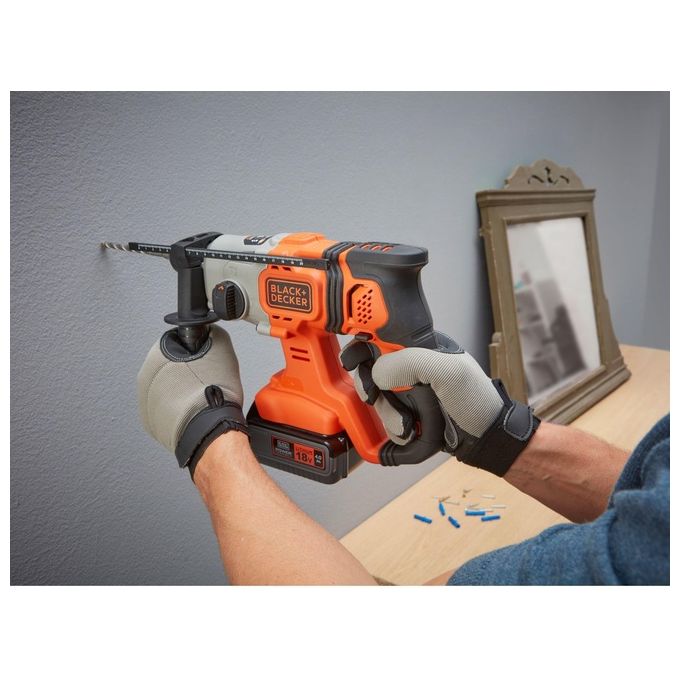 Black+Decker BCD900M1K Tassellatore 18V Sds