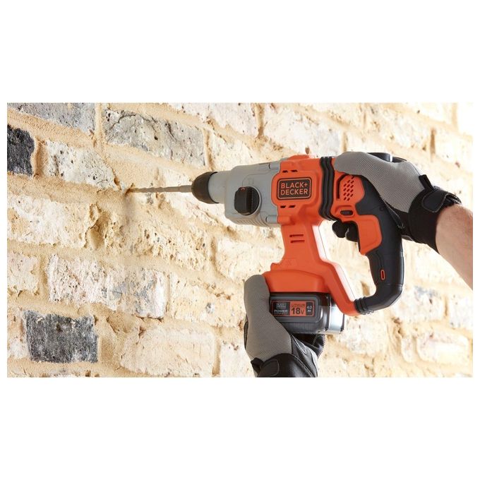 Black+Decker BCD900M1K Tassellatore 18V Sds
