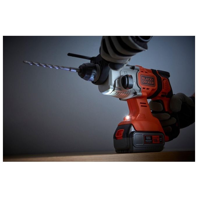 Black+Decker BCD900M1K Tassellatore 18V Sds