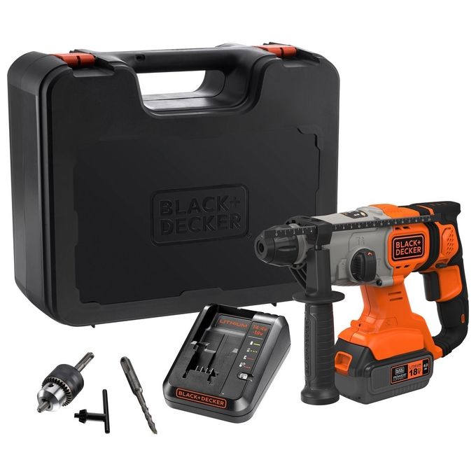 Black+Decker BCD900M1K Tassellatore 18V Sds