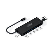 Nilox NXDSUSBC04 Dock Usb-C 8 in 1 Hdmi 4k