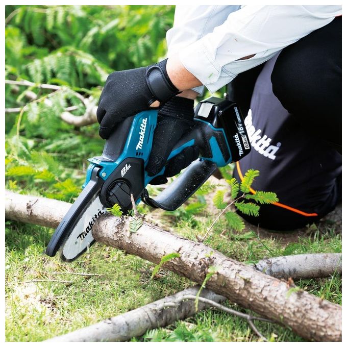 Makita DUC101Z Seghetto a Batteria per Potatura (fornito senza batterie e caricabatterie)