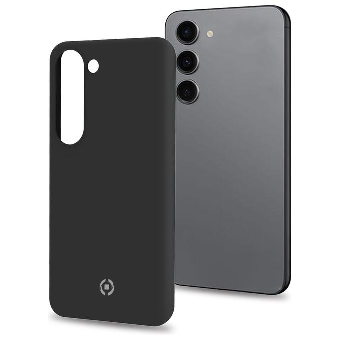 Celly Cromo Cover per Samsung Galaxy S23 5G Nero