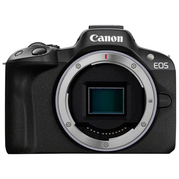 Canon EOS R50 Black  RF-S 18-45 IS STM  RF-S 55-210mm F5-7.1 IS STM Kit MILC 24.2 MP CMOS 6000 x 4000 Pixel Nero