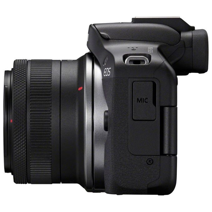 Canon EOS R50 Black  RF-S 18-45 IS STM  RF-S 55-210mm F5-7.1 IS STM Kit MILC 24.2 MP CMOS 6000 x 4000 Pixel Nero