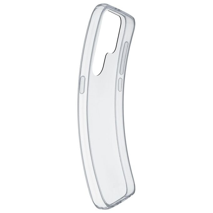 Cellular Line Cover Fine per Galaxy S23 Ultra Cover in gomma morbida ultra sottile e trasparente