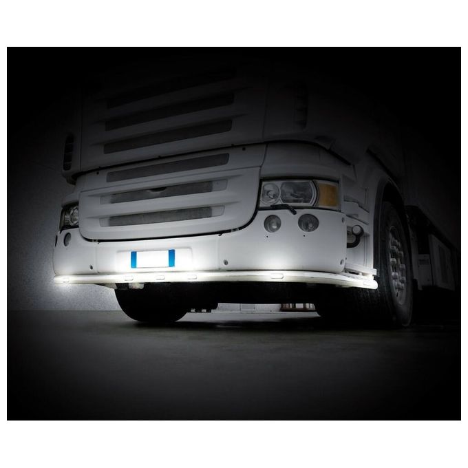 Lampa Set 20 pz, luce ingombro a 3 Led, montaggio ad incasso, 12-24V - Bianco