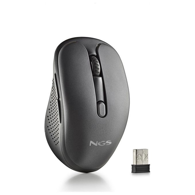 NGS EVO RUST Mouse Mano destra RF Wireless Ottico 1600 DPI