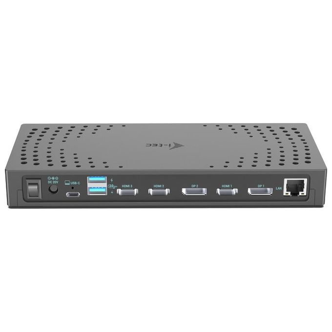 I-Tec USB 3.0 - USB-C - Thunderbolt 3x 4K Docking Station Gen 2  Power Delivery 100W