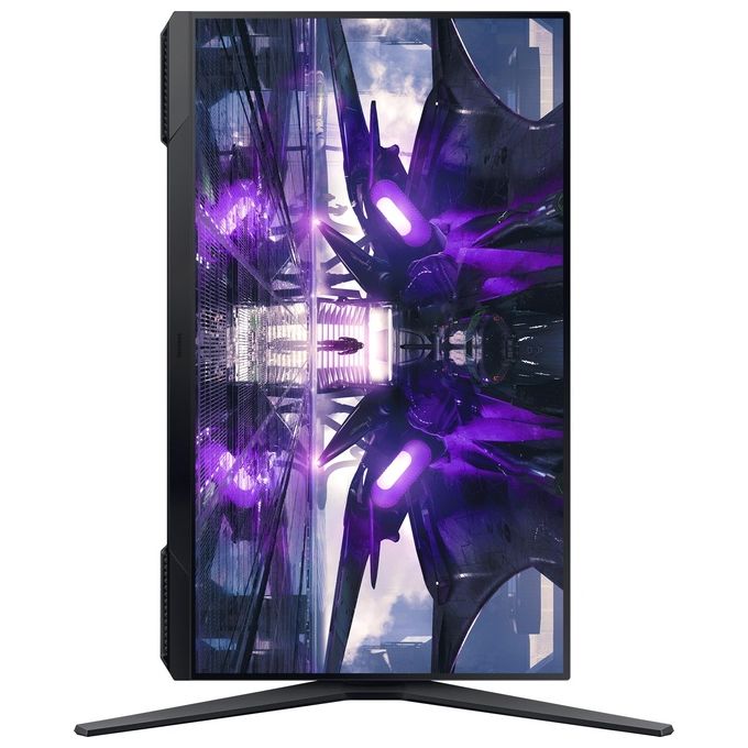Samsung Monitor Gaming 24'' Odyssey G3 (S24AG320) Flat, 24'', 1920x1080 (Full HD), VA, 165 Hz, 1 ms, FreeSync Premium, HDMI, Display Port, Ingresso Audio, HAS, Pivot, Flicker Free, Eye Saver Mode