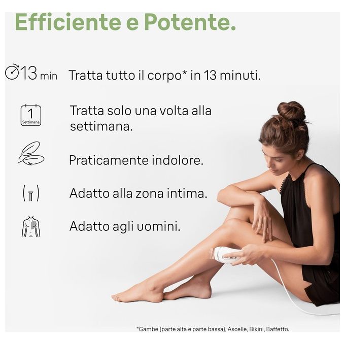 Braun PL3020 Epilatore Silk Expert Pro 3 White e Silver