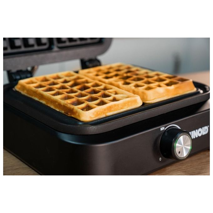 Unold 48275 piastra per waffle doppia Bruxelles
