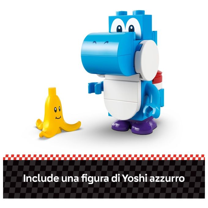LEGO Set Moto Yoshi 72031 Mario Kart Super Mario in Edizione Esclusiva per Appassionati di Costruzioni Creative