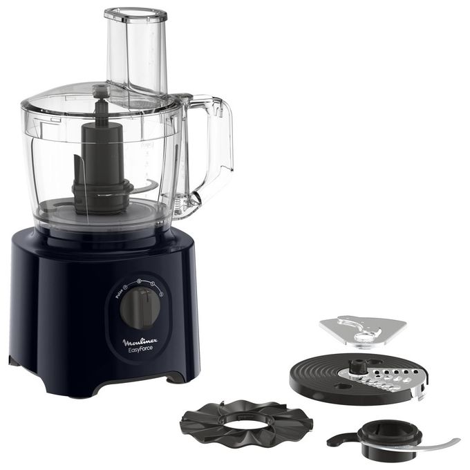 Moulinex Robot da Cucina Easy Force 800W 2.4L Nero 15 Funzioni