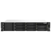 QNAP TS-864EU-8G Server NAS Rack 8 Alloggiamenti HDD SSD SATA III Intel Celeron 8 GB DDR4 Ethernet 2.5 Gbps colore Nero