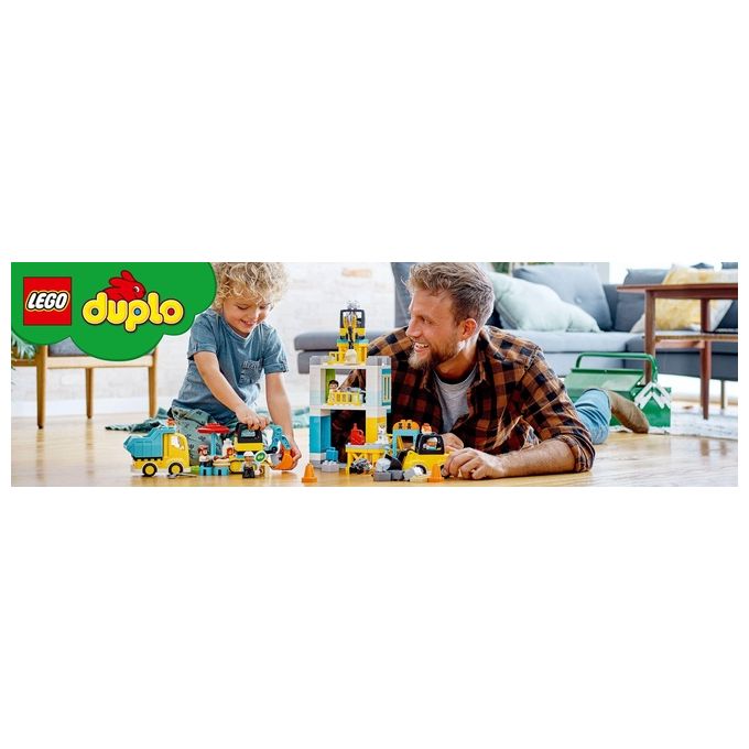 LEGO Duplo Town Cantiere Con Gru a Torre