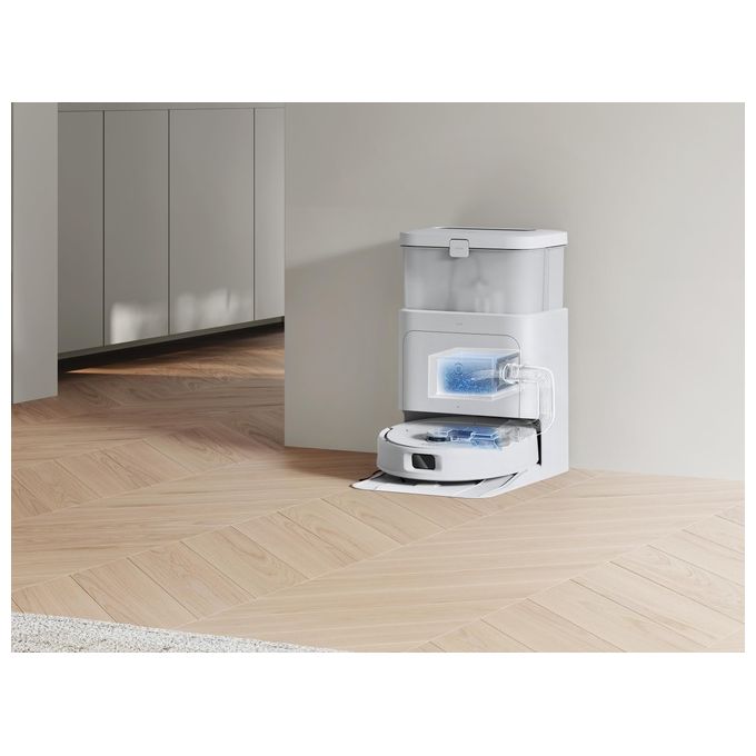 Ecovacs Deebot N30 Omni Pro Robot Aspirapolvere Lavapavimenti Tecnlogia ZeroTangle TruEdge Adaptive Edge Mopping