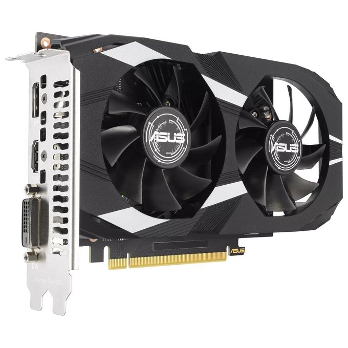 ASUS DUAL NVIDIA GeForce RTX 3050 OC Edition Scheda Video 6 GB GDDR6, Multiprocessore Streaming NVIDIA Ampere, Resistenza alla Polvere IP5X, Auto-Extreme, GPU Tweak III, Nero, DUAL-RTX3050-O6G