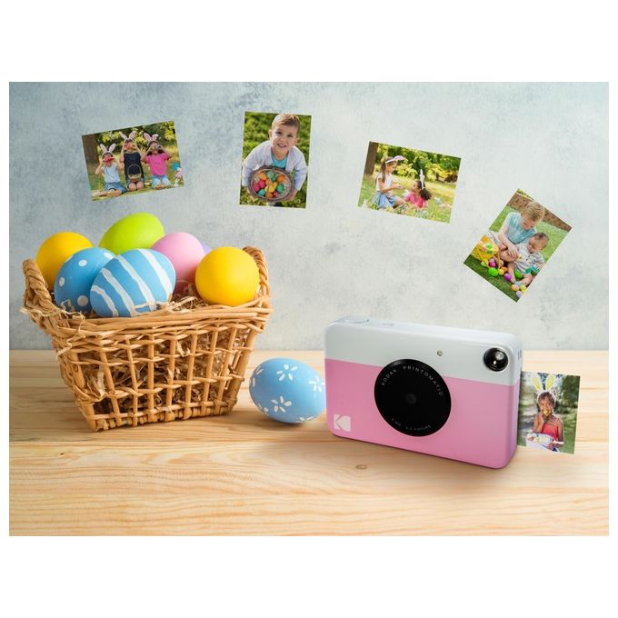 Kodak Fotocamera Istantanea Printomatic Rodomatic Rosa