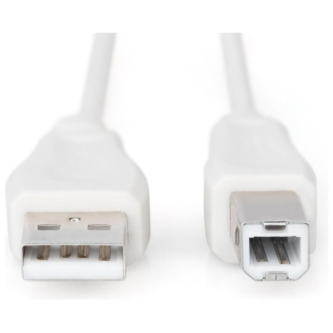 Digitus cavo usb 2.0  connettori  a-b - lunghezza mt. 3