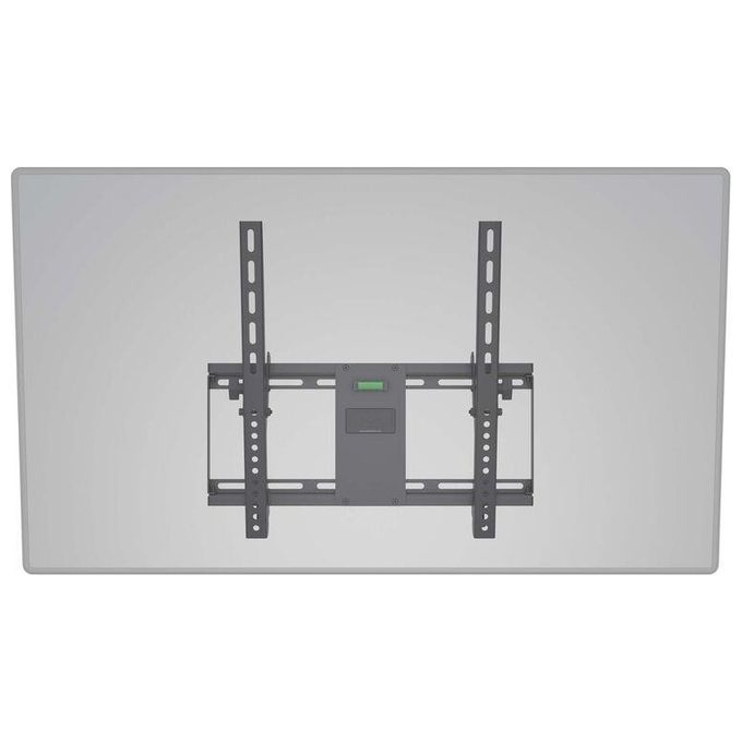 Itb Staffa a Parete Inclinabile Vesa Max 400x400 per Tv e Monitor 32 a 47 Nera