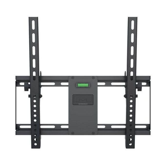 Itb Staffa a Parete Inclinabile Vesa Max 400x400 per Tv e Monitor 32 a 47 Nera