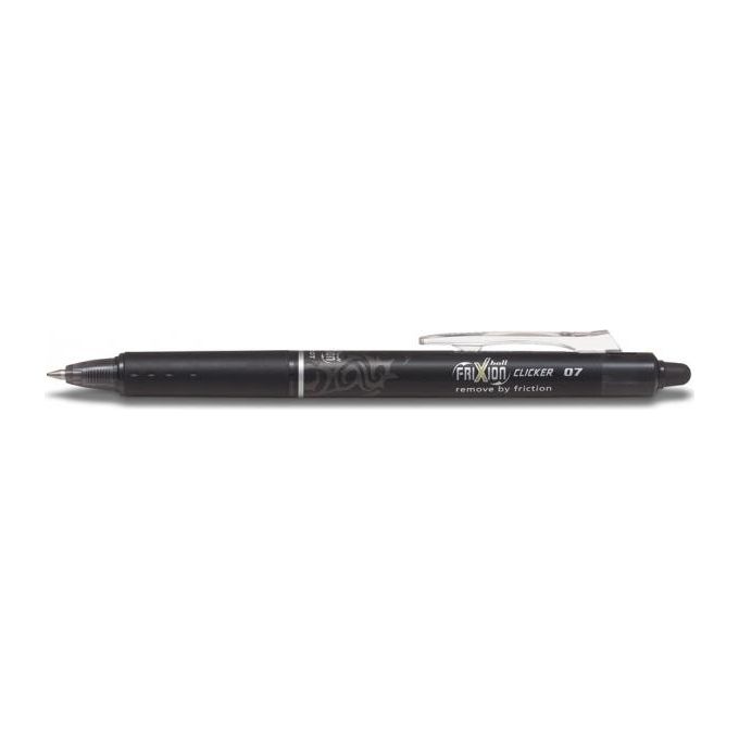 Pilot BLRT-FR7 Frixion Clicker Penna a sfera cancellabile a scatto 0,7 mm confezione 12 pezzi colore Nero