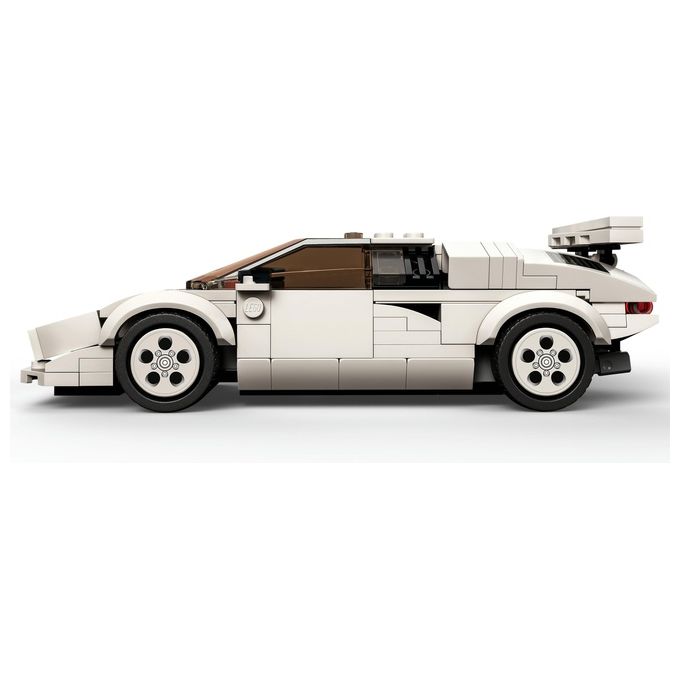 LEGO Speed Champions 76908 Lamborghini Countach, Giochi per Bambini di 8+ Anni, Auto Sportiva Giocattolo, Replica Supercar