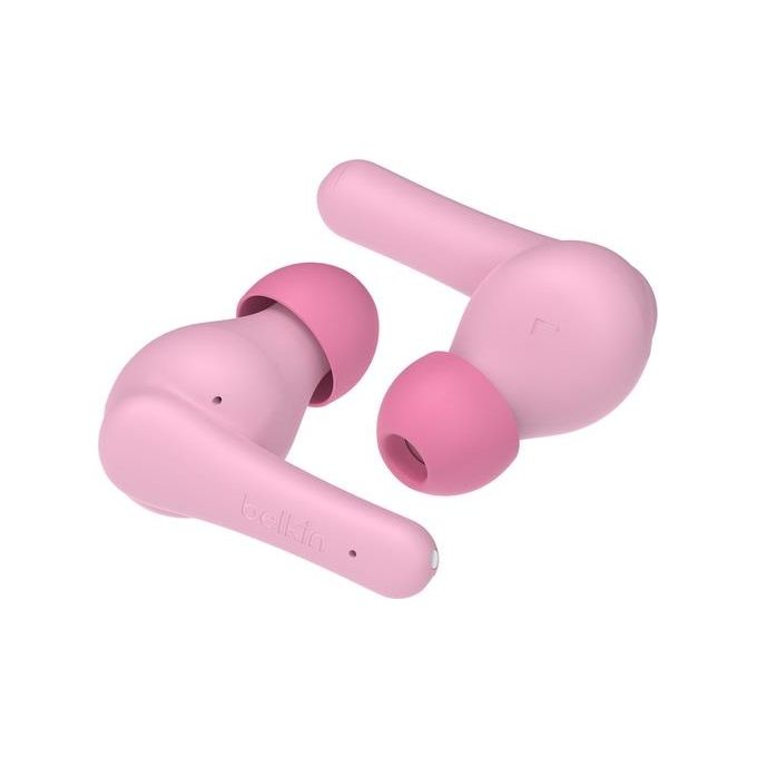 Belkin SoundForm Nano 2 Auricolari Bluetooth per Bambini con Microfono Bluetooth Rosa