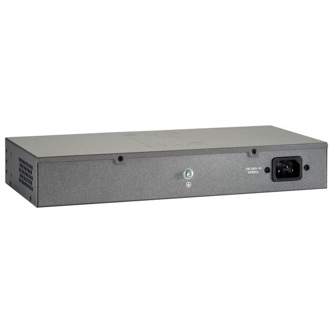 LevelOne GEU-1621 Switch di Rete Non Gestito Gigabit Ethernet 10-100-1000 Grigio