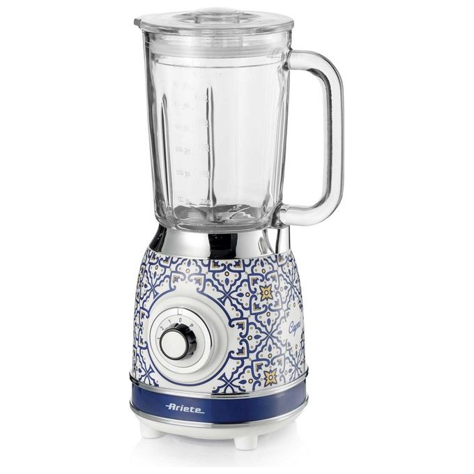 Ariete 00C05830CAR0 Capri Frullatore con Bicchiere Capacita' 1.5 Litri Potenza 1000 Watt 4 Velocita'  Pulse