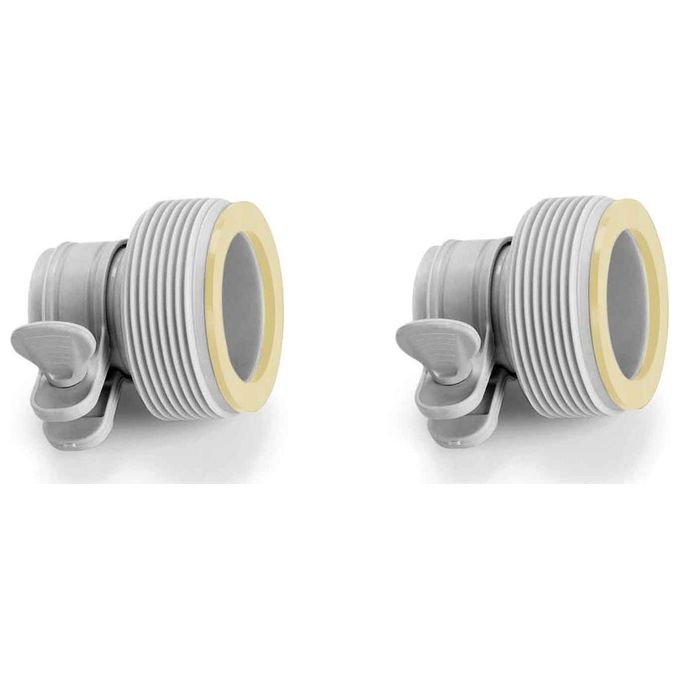 Intex 26061 Kit 2 Pezzi Adattatore Tipo B per Pompe Piscina Morsetto Accessori Filtraggio 10722