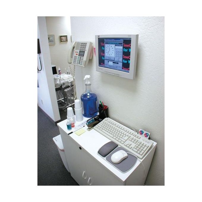 Ergotron Fx30 Supporto a Parete Minimo Spessore Per Lcd Fino a 136 Kg