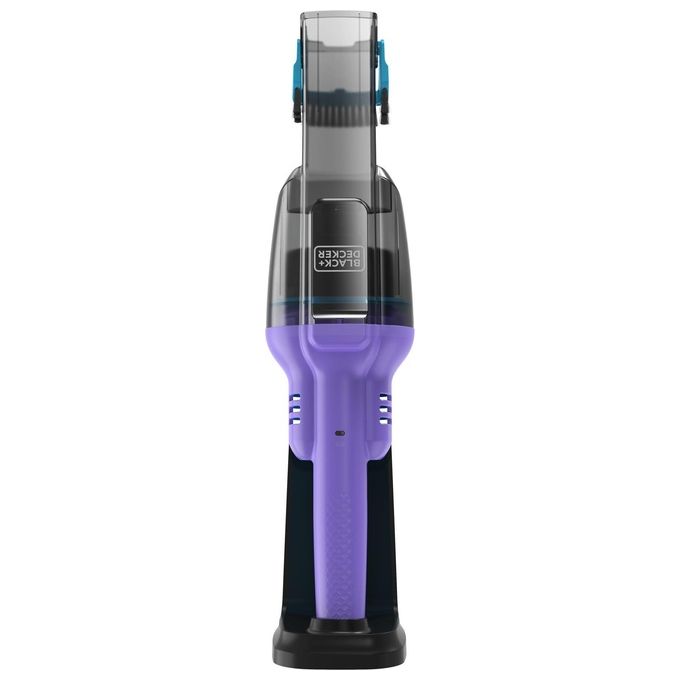 Black+Decker Mini Aspirapolvere Viola e Azzurro