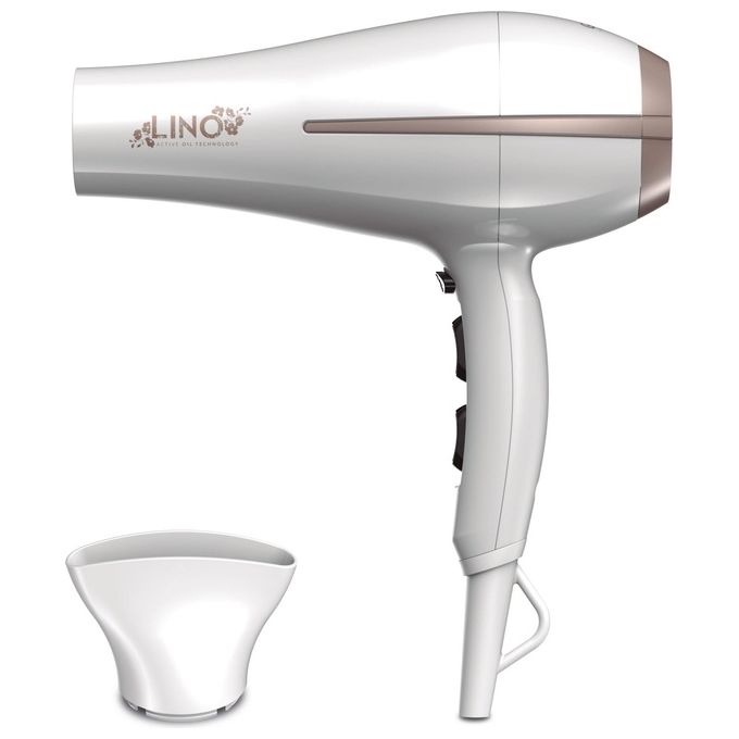 Ga.Ma Phon 2200W Ion Ceramic Bianco Olio Essenziale di Lino