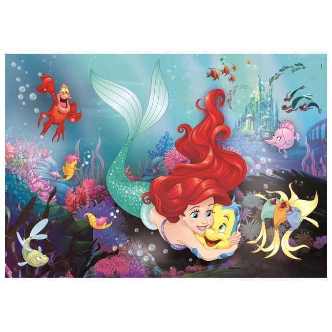 Clementoni Puzzle da 24 Pezzi Maxi Little Mermaid