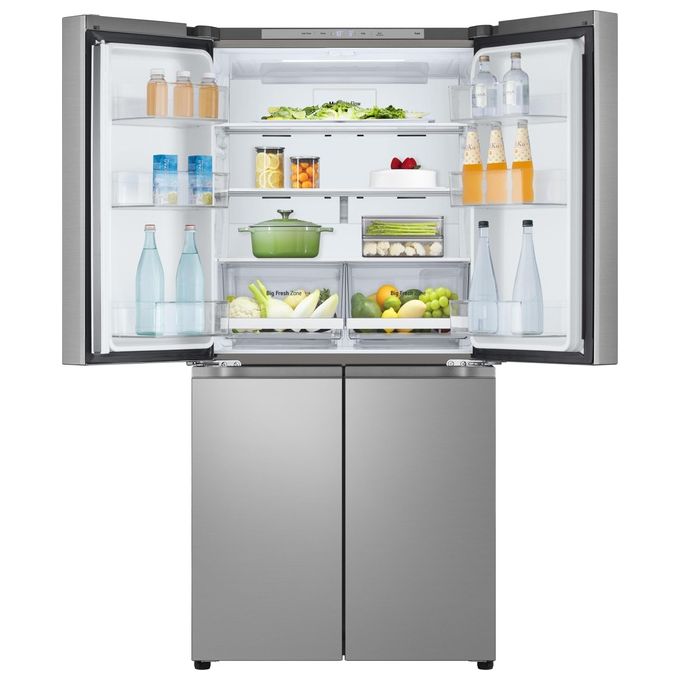 LG GMB860PYDE Frigorifero Multidoor Slim Classe Energetica E 530 Litri Wi-Fi Total No Frost Argento